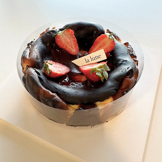 Strawberry Basque Cheesecake